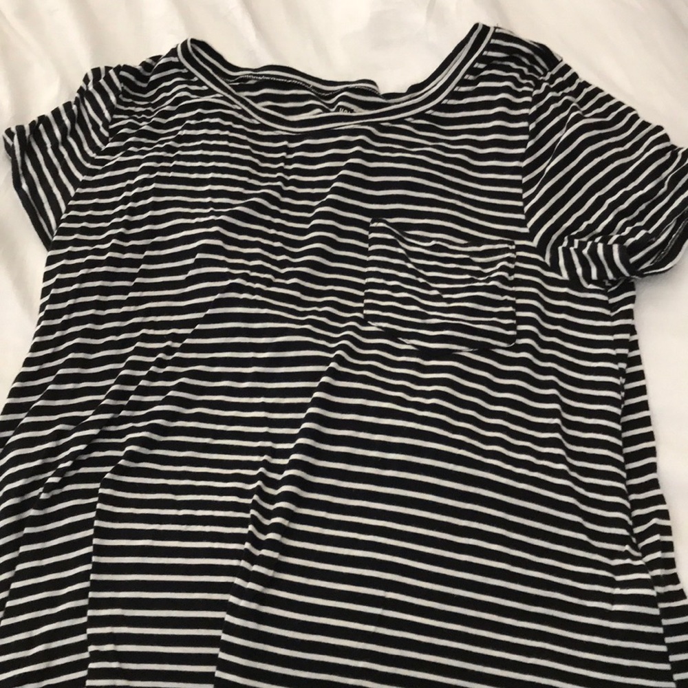 hollister striped short sleeve